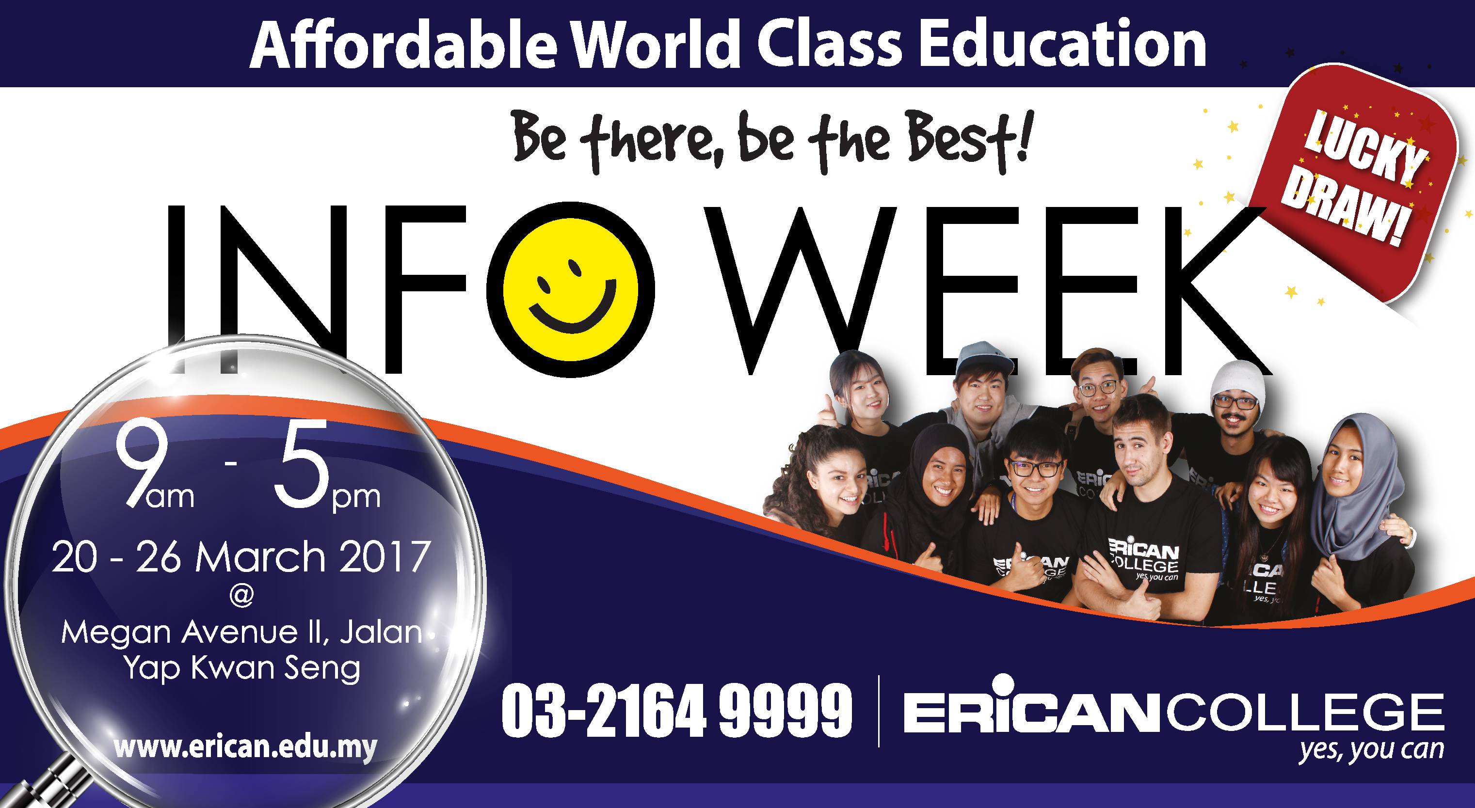 Erican College Info Week March 2017