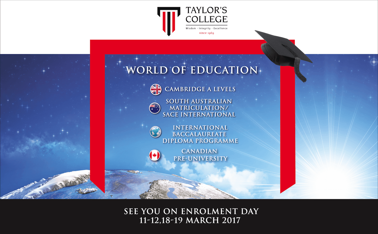 Taylor's College Enrolment Day March 2017