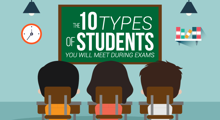 The 10 Types of Students You Will Meet During Exams
