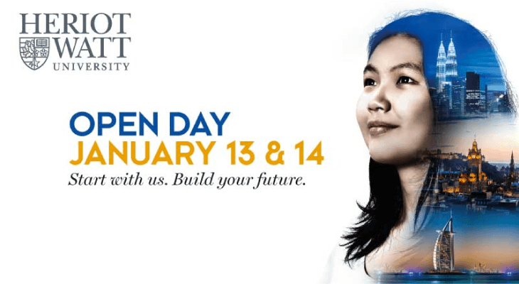 Heriot-Watt University Malaysia is Offering Fee Waivers at Their Open Day This January