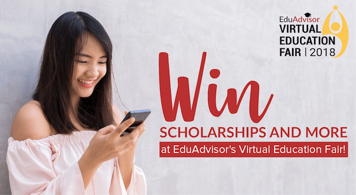 Scholarships, Prizes and On-The-Spot Applications at EduAdvisor's Virtual Education Fair