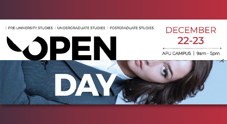 Transform Your Academic Life for the Better When You Visit APU’s Open Day This December 2018!