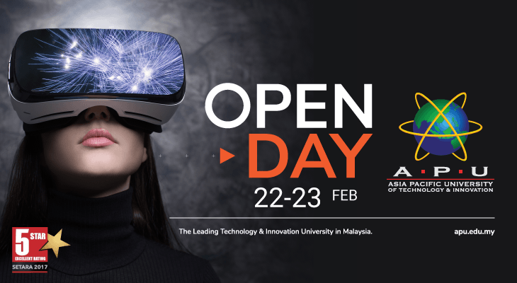 Explore Your Capabilities at APU’s Open Day This February 2020