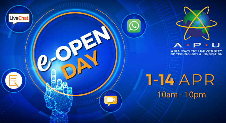 Stay Connected with APU e-Open Day This April 2020