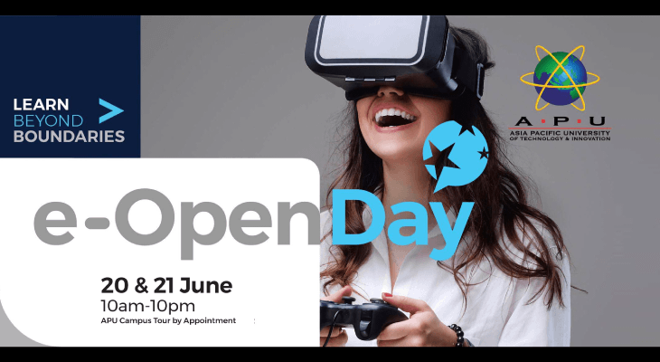 Embrace the Future at APU e-Open Day This June 2020