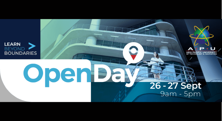 Learn Beyond Boundaries at APU’s Open Day This 26 – 27 September 2020