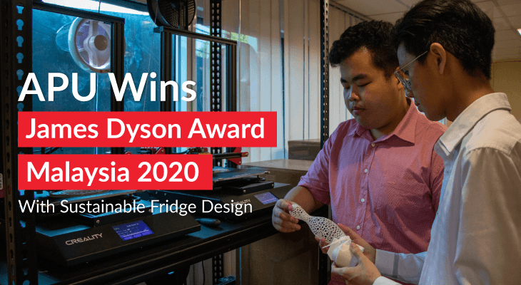 APU Wins James Dyson Award Malaysia 2020 With Sustainable Fridge Design