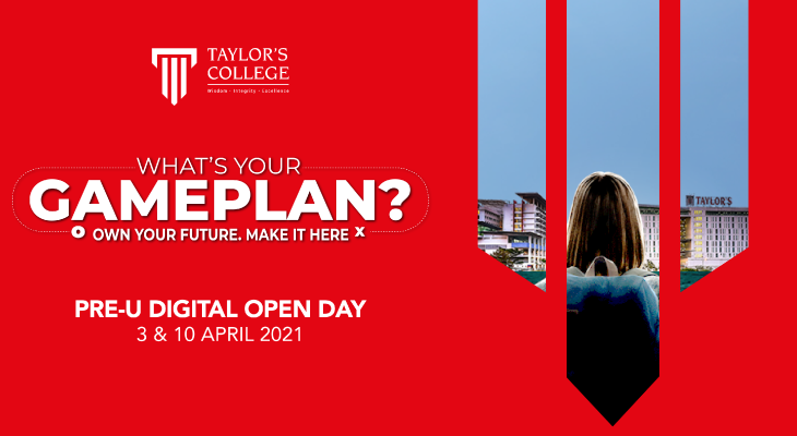 What’s After SPM? Get a Solid Gameplan From Taylor’s Pre-U Digital Open Day This April 2021