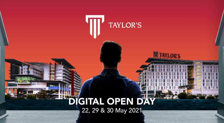 Take a Shortcut in Time With Taylor’s Digital Open Day This 22, 29 and 30 May 2021